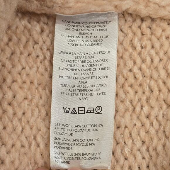 Women’s Anthropologie PILCRO Pouch Collared Sweater Pink XS - Picture 11 of 12